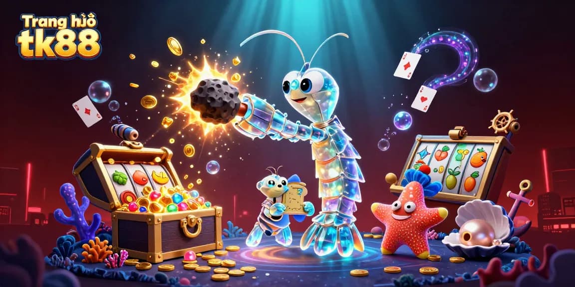 Experience exciting gameplay at Trang chủ tk88 with thrilling slots and underwater treasures.
