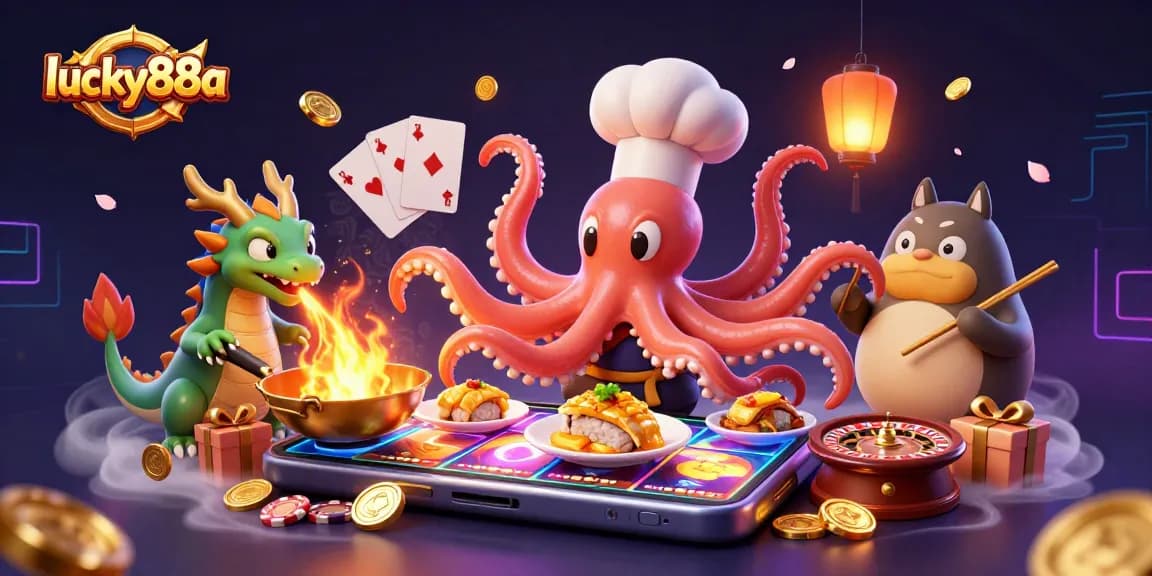 Experience thrilling games at lucky88a with unique characters and vibrant elements bursting with energy.