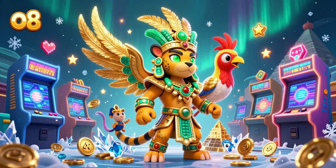 Experience vibrant gaming action in the o8 online casino with dynamic characters and lively symbols.