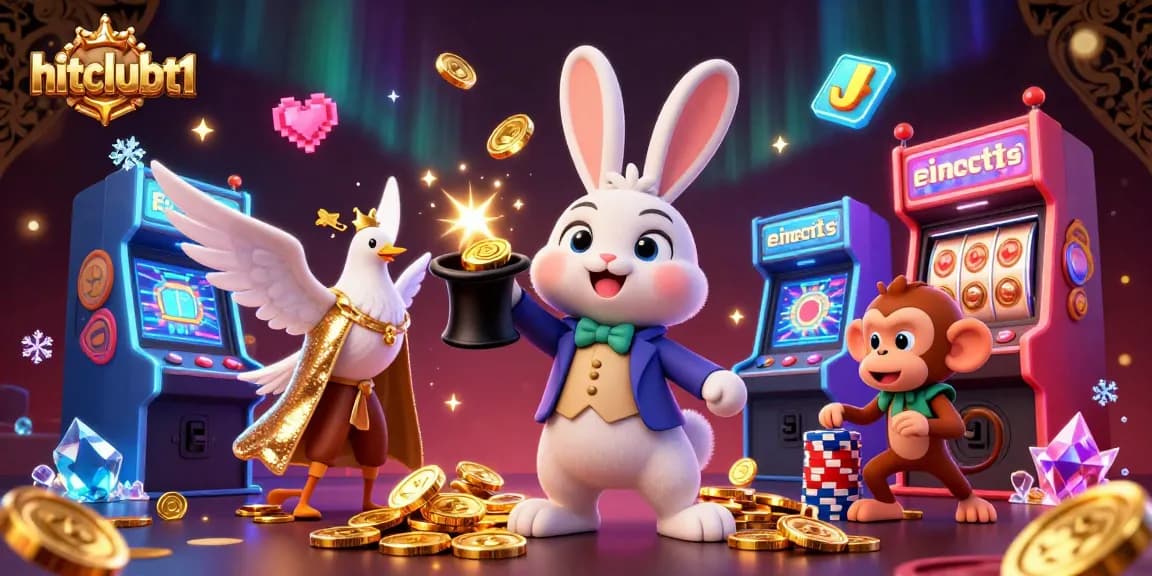 Engage with hitclubt1's magical gaming experience with dynamic characters and thrilling casino elements.