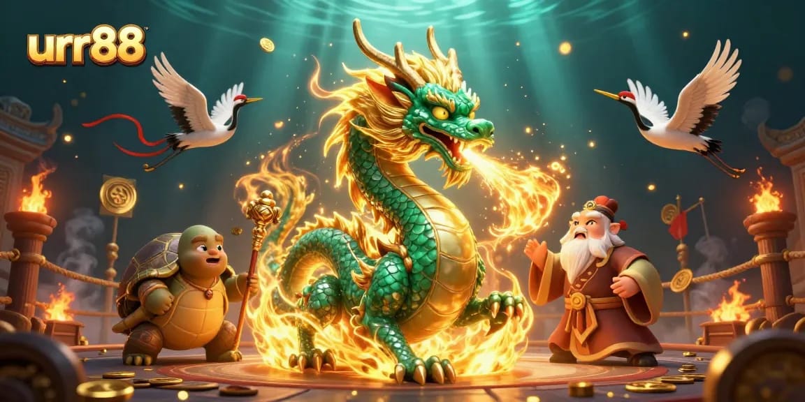 Engage in thrilling adventures at urr88 with a captivating dragon and vibrant energies