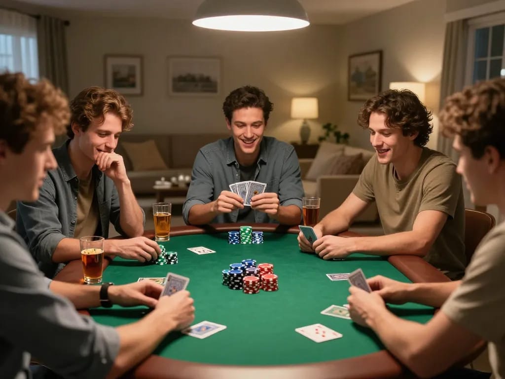 Socolive live poker night with friends showcasing exciting card strategies and colorful chips.