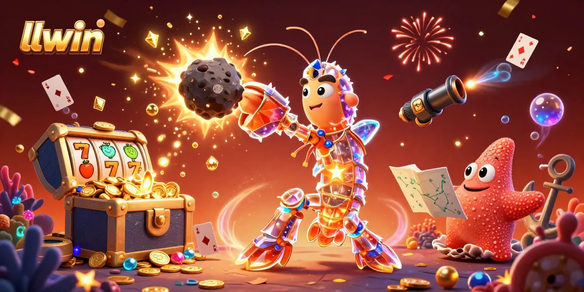 Experience the thrill of llwin as our galactic samurai conquers the casino world, showering players with gems and coins.