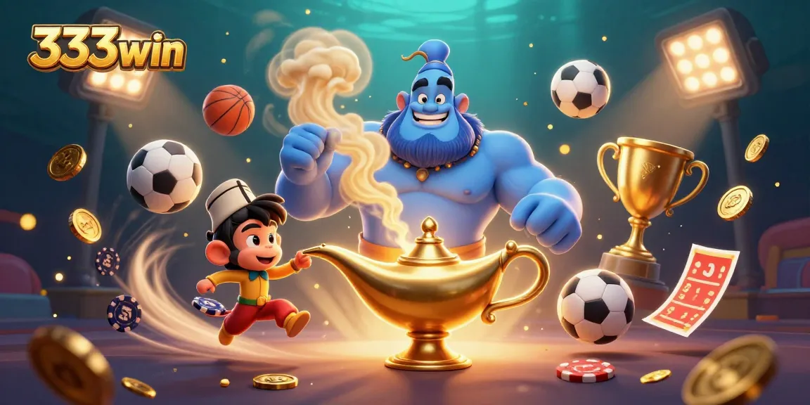 Experience exciting gameplay at 333win with a dynamic casino scene featuring colorful characters and vibrant elements.
