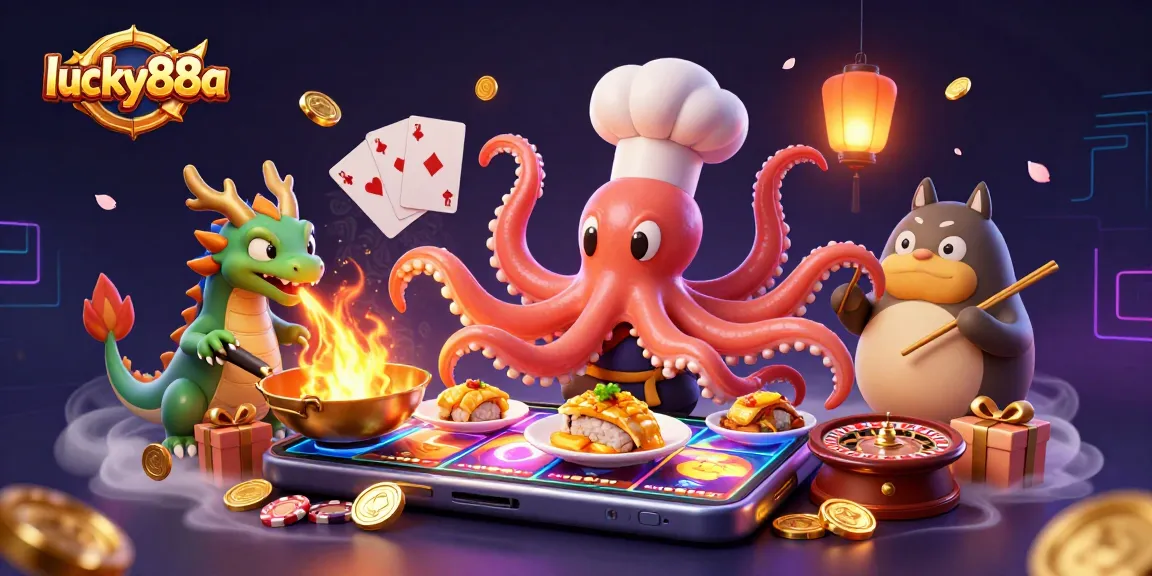 Experience thrilling games at lucky88a with unique characters and vibrant elements bursting with energy.
