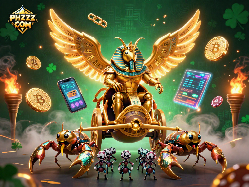 Engage with the vibrant 3D world of PHZZZ COM featuring thrilling characters and crypto elements.