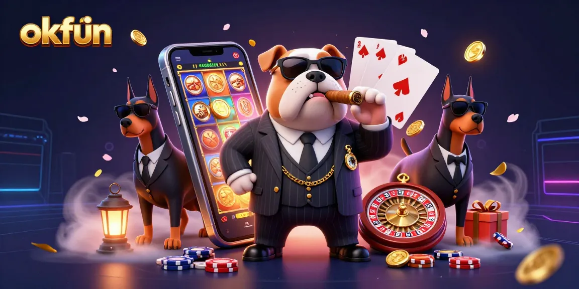 Engage with exciting games on okfun, featuring dynamic scenes of casino thrills and vibrant gameplay.